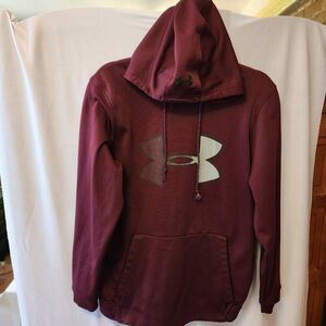 UNDER ARMOUR DEEP MAROON SWEATSHIRT SIZE MEDIUM